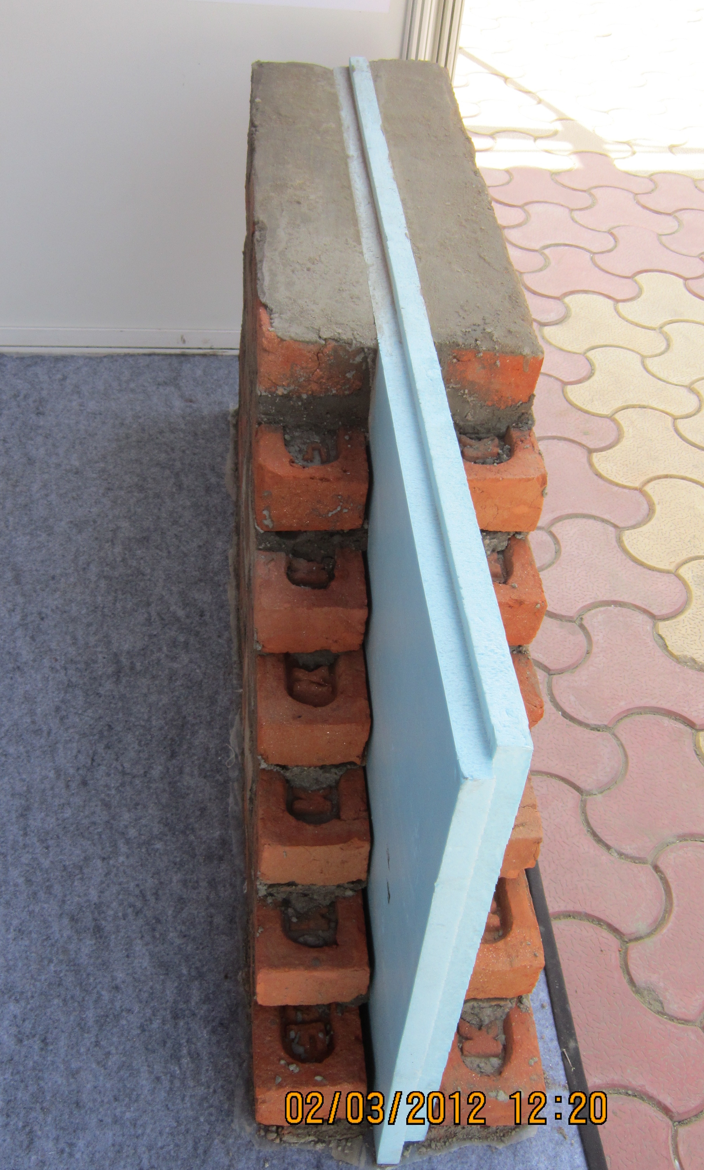Cavity wall insulation