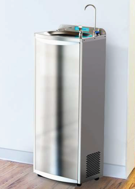 WAE YAMI FS WC: Floor standing water cooler with Bubbler and Faucet