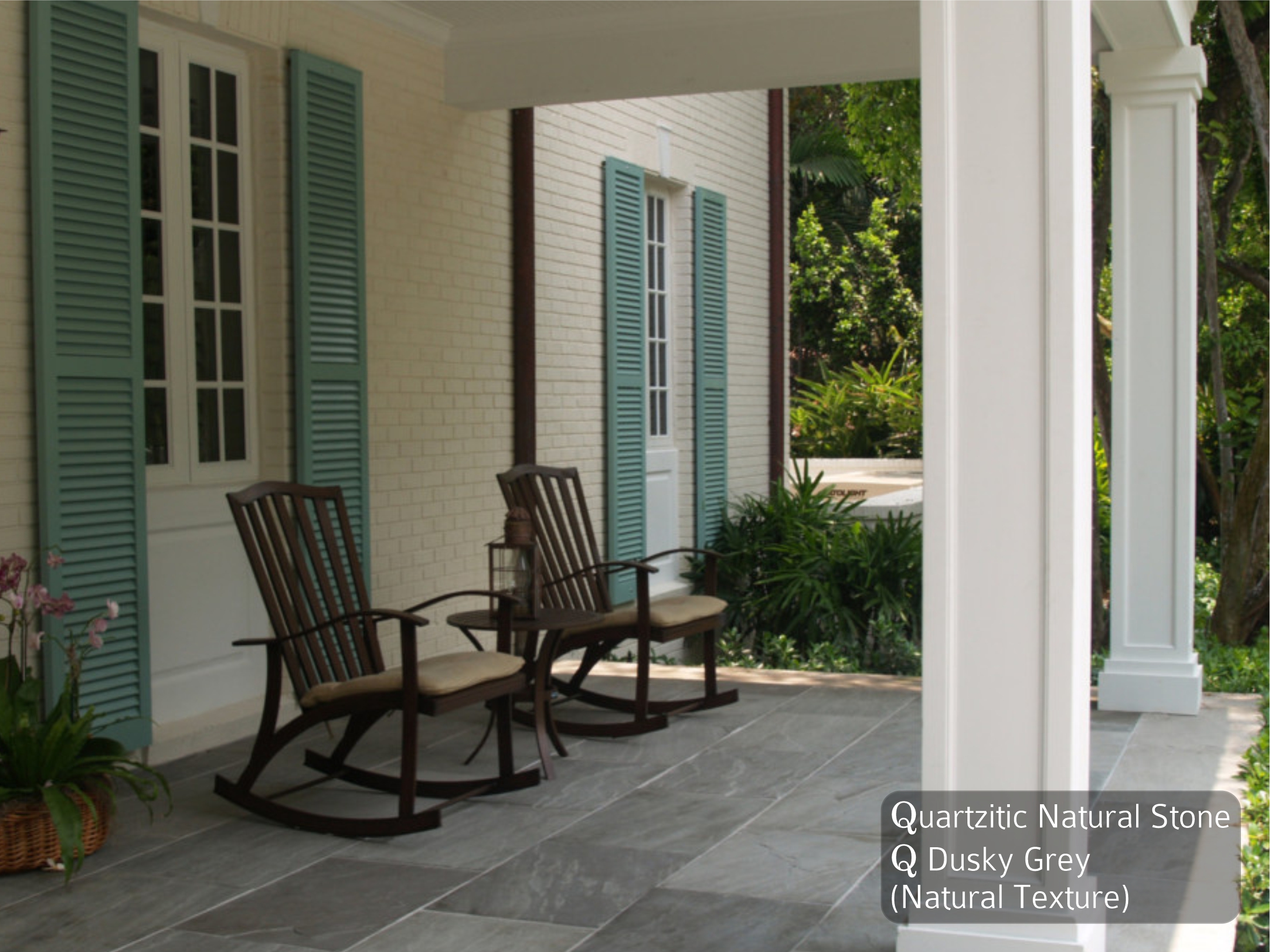 Quarzitic Natural Stone, Q Dusky Grey (Natural Texture)