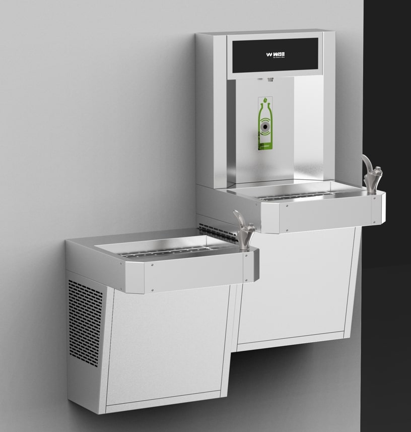 WAE Plus Ultra: Wall mount Vandal resistant water cooler