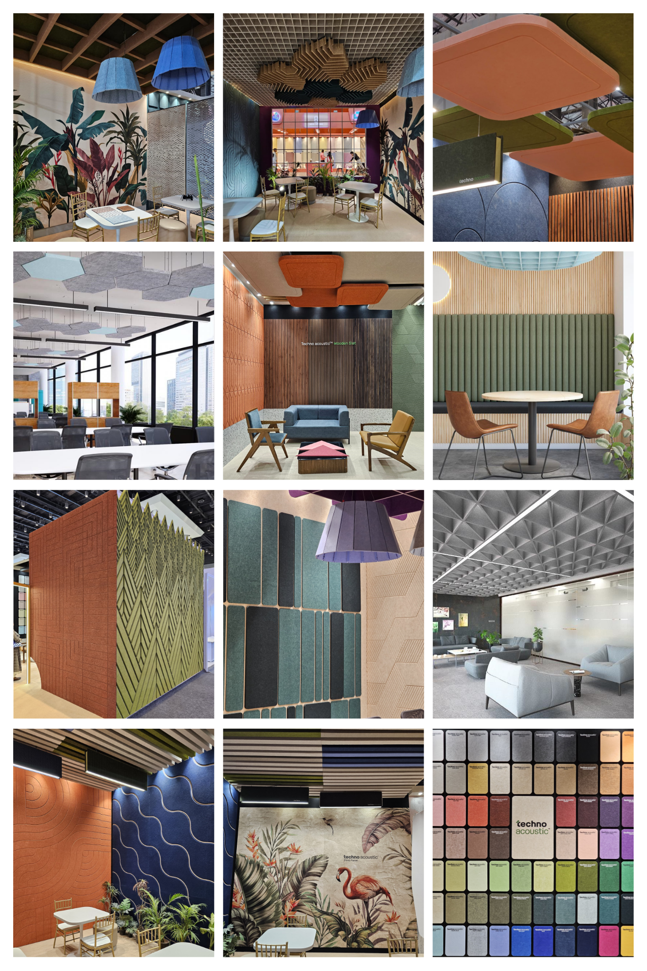 Techno Acoustic™ Slat Panels