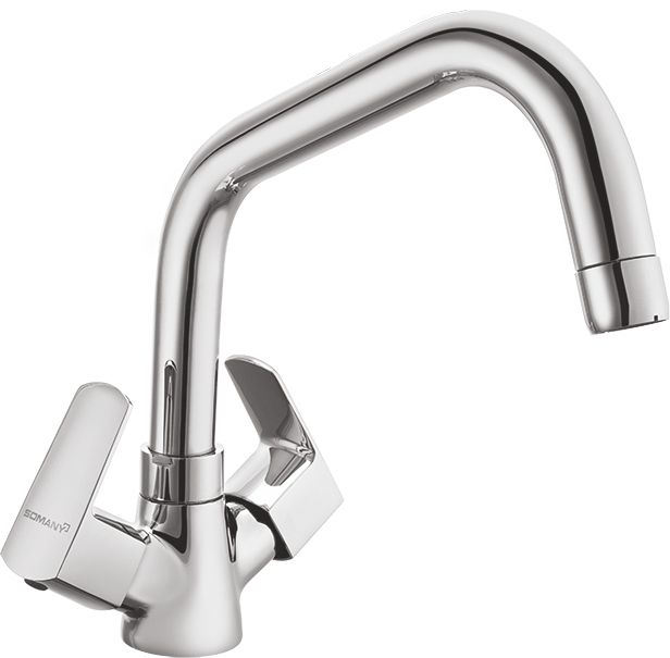 Lavatory Faucets: Optimus Centre Hole Basin Mixer (272201450021GP)
