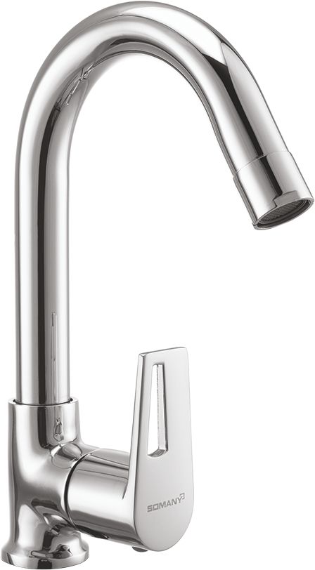 Lavatory faucets: Jupiter Swan Neck Wt Swinging Spout (272211420021GP)