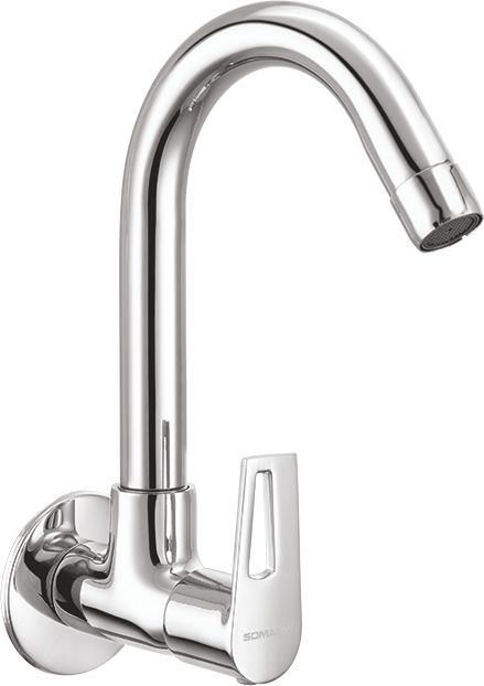 Kitchen faucets: Jupiter Sink Cock With Swinging Spout (272211420031GP)
