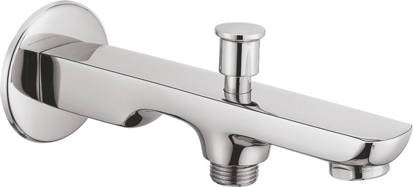 Lavatory Faucets: Jupiter Bath Tub Spout With Button (272211420121GP)