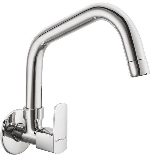 Kitchen faucets: Optimus Sink Cock With Swinging Spout (272211450091GP)