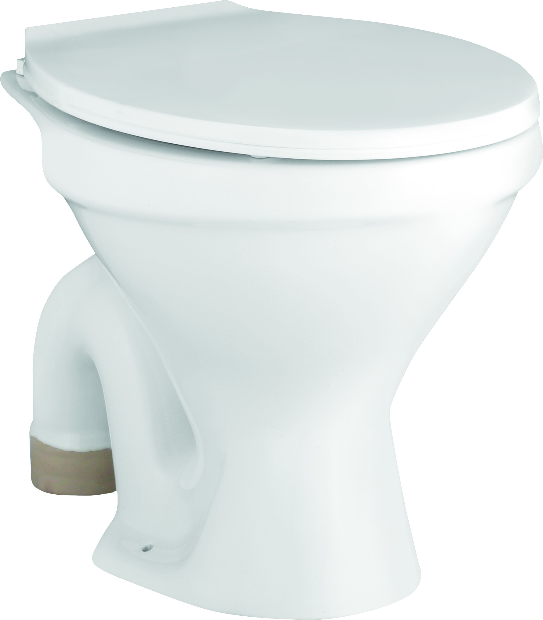 Jayden- EWC Open S Trap W/o Seat Cover White (KS112W)