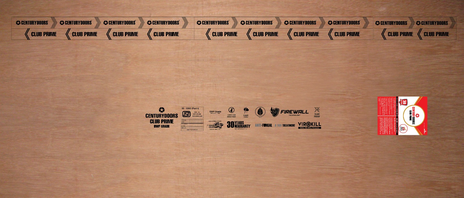 Century CLUB PRIME Flush Door