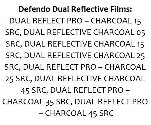 Defendo Dual Reflective Films