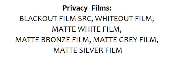 Privacy  Films