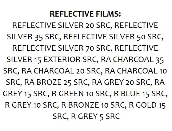 REFLECTIVE FILMS