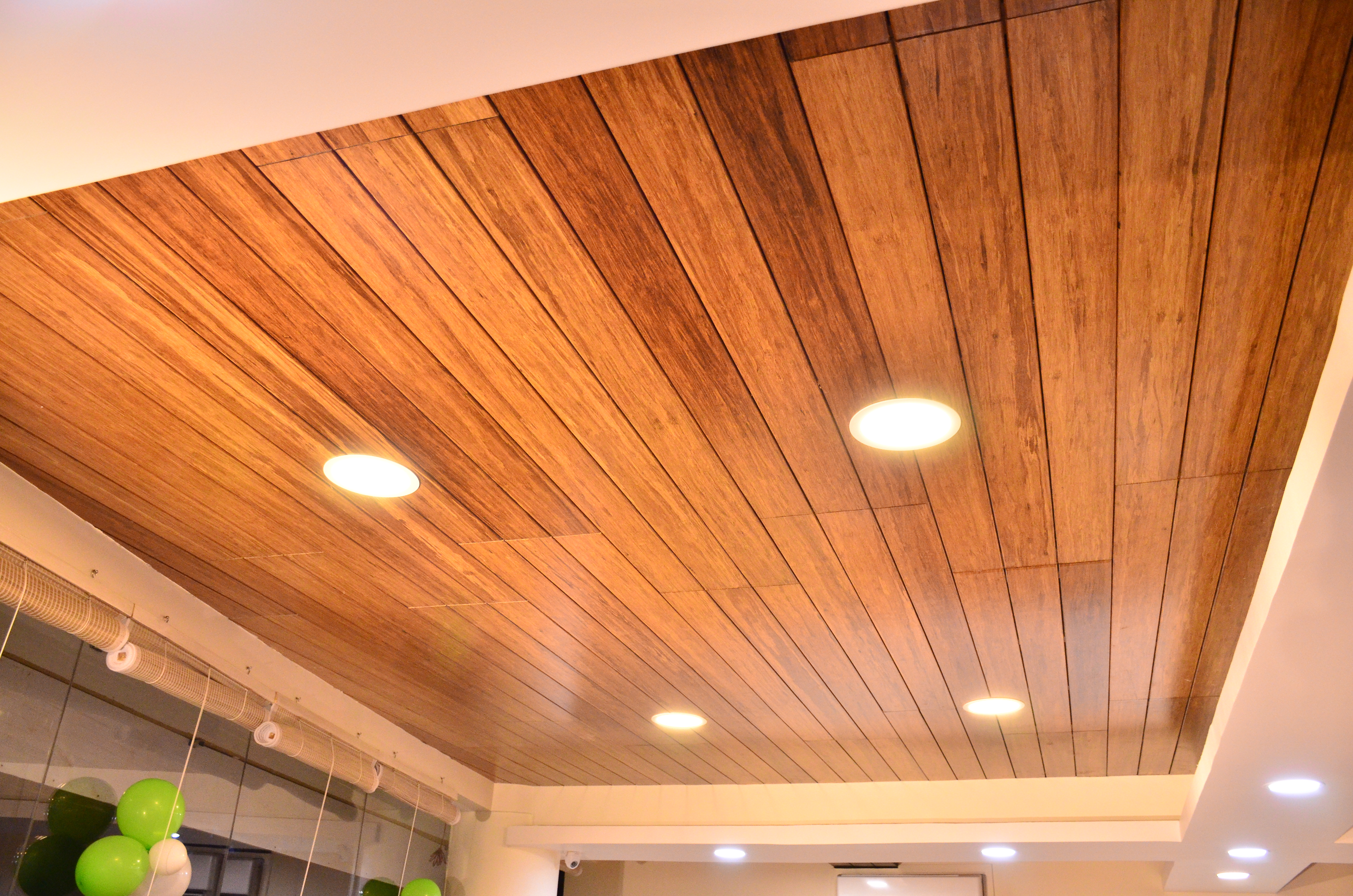 Ceiling: Regular, Baffle, Round Pole