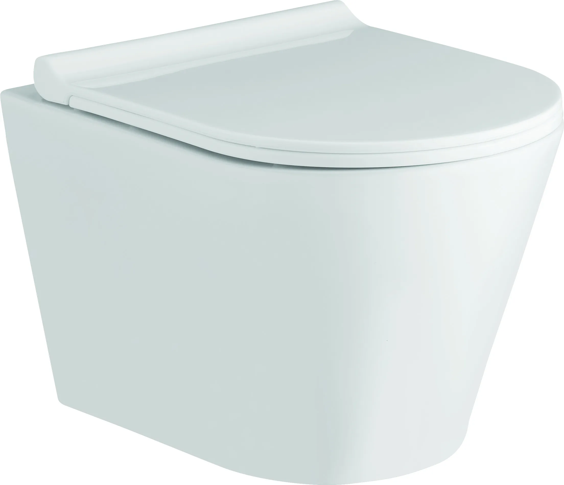 Tonia-Rimless Wall Hung White (KS118-PP)