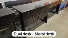DUAL DESK: METAL DESK